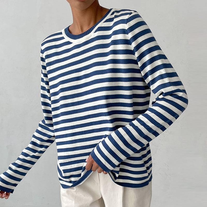 OLIVIA STRIPED SWEATER