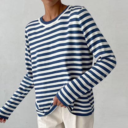 OLIVIA STRIPED SWEATER