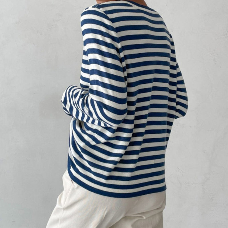 OLIVIA STRIPED SWEATER