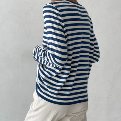 OLIVIA STRIPED SWEATER