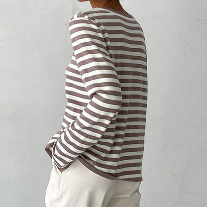 OLIVIA STRIPED SWEATER