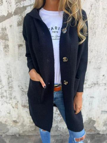 BECKY HOODED CARDIGAN
