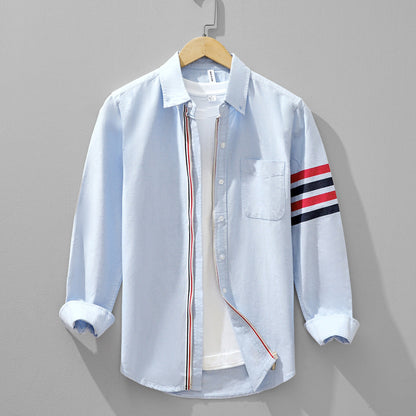 MIRO LINEN ZIP SHIRT