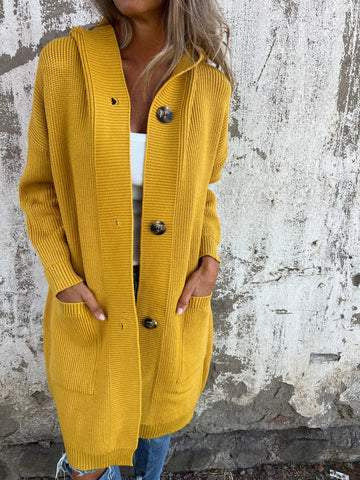 BECKY HOODED CARDIGAN