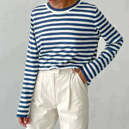 OLIVIA STRIPED SWEATER