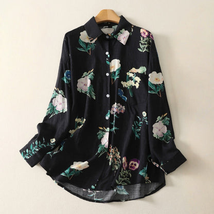 ELENA LINEN SHIRT