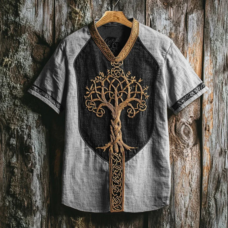 YGGDRASIL LINEN SHIRT